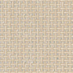 Brewster/ASP 2972-54774 Aki Silver Paper Weave Basketweave Grasscloth Wallpaper> Damask, Trellis & Geometrics