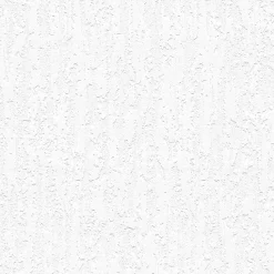 Brewster 4000-2409-10 Antoni White Vertical Plaster Paintable Wallpaper> Damask, Trellis & Geometrics