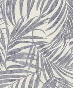 Brewster 4035-617429 Anzu Slate Frond Wallpaper> Architectural