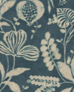 Brewster 391503 Arvada Indigo Botanical Wallpaper Outlet