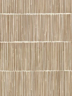 Brewster 391513 Aspen Neutral Natural Stripe Wallpaper> Damask, Trellis & Geometrics