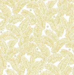 Brewster/ASP 2969-26032 Athina Yellow Fern Wallpaper> Architectural