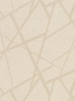 Brewster 2945-1102 Avatar Cream Abstract Geometric Wallpaper