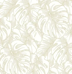 Brewster/ASP 2964-87341 Balboa Gold Botanical Wallpaper Sale