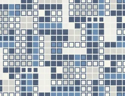 Brewster/ASP 2949-60702 Bantry Blue Geometric Wallpaper New