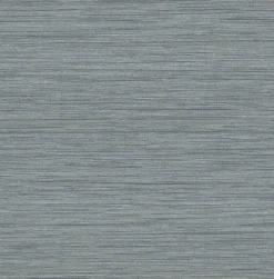 Brewster/ASP 2964-25963 Barnaby Slate Faux Grasscloth Wallpaper Outlet
