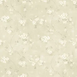 Brewster 3119-441011 Braham Taupe Floral Trail Wallpaper> Architectural
