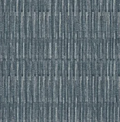 Brewster/ASP 2964-25945 Brixton Indigo Texture Wallpaper> Damask, Trellis & Geometrics