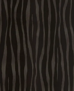 Brewster 300551 Burchell Chocolate Zebra Flock Wallpaper Sale