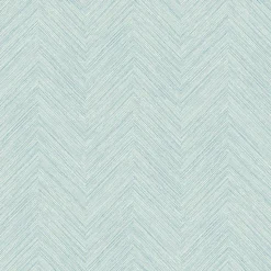 Brewster 3120-13672 Caladesi Teal Faux Linen Wallpaper Online