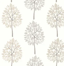 Brewster 2836-24967 Ceres Grey Tree Wallpaper> Architectural