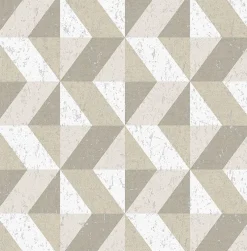 Brewster 2896-25313 Cerium Dark Grey Concrete Geometric Wallpaper Sale