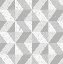 Brewster 2896-25314 Cerium Grey Concrete Geometric Wallpaper Sale