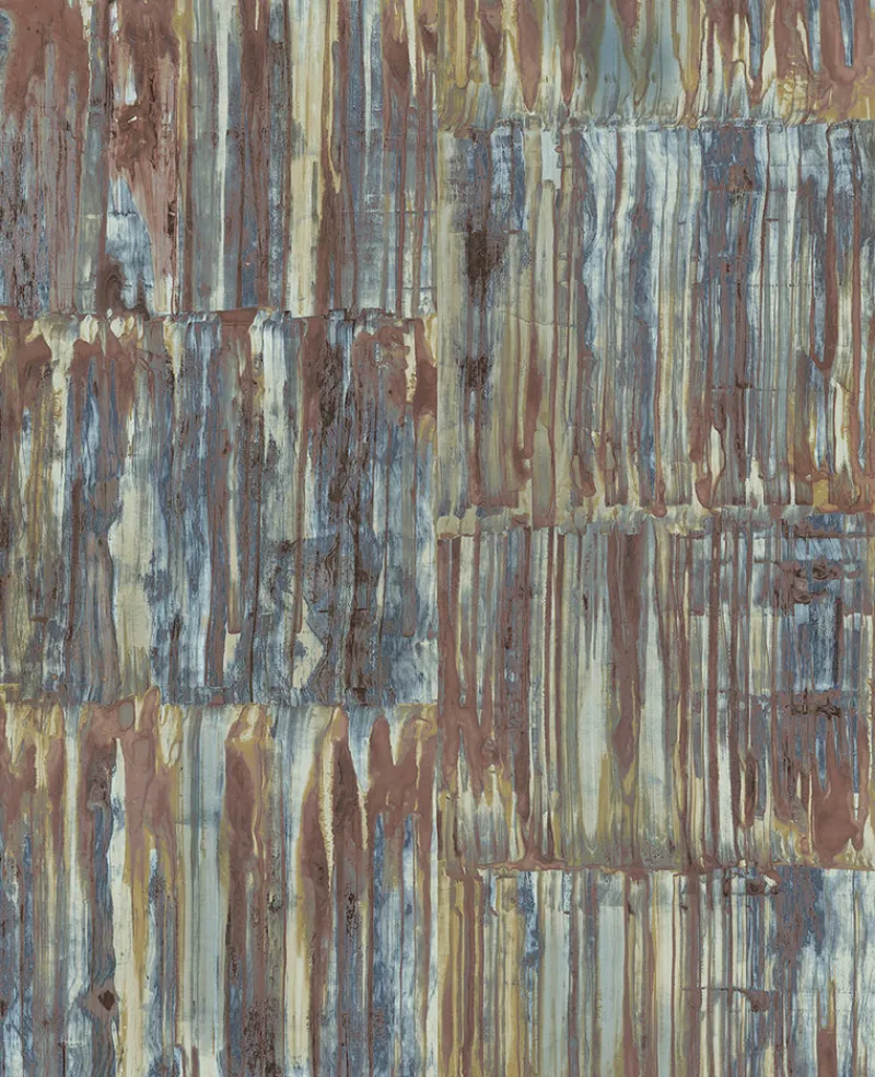 Brewster/ASP 2922-24064 Chavez Multicolor Patina Panels Wallpaper