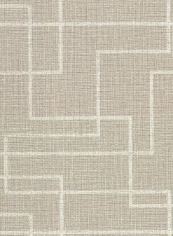 Brewster 2921-50507 Clarendon Brown Faux Grasscloth Wallpaper Online