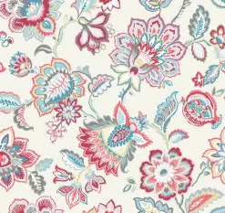 Brewster/ASP 2901-87512 Corona Red Jacobean Wallpaper Online