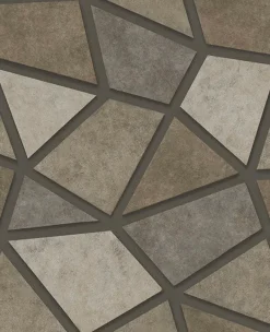 Brewster 2896-25348 Coty Stone Geometric Patchwork Wallpaper Sale