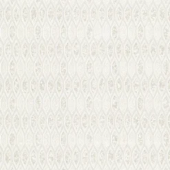 Brewster/ASP 4019-86462 Damour Cream Hexagon Ogee Wallpaper