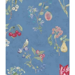Brewster 375025 Danique Sky Blue Garden Wallpaper> Architectural