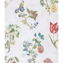 Brewster 375020 Danique White Garden Wallpaper Sale