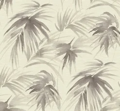 Brewster/ASP 2964-87411 Darlana Pewter Grasscloth Wallpaper> Damask, Trellis & Geometrics