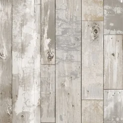 Brewster/ASP 2540-24054 Deena Grey Distressed Wood Wallpaper> Damask, Trellis & Geometrics