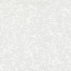 Brewster 4000-96292 Dunlap White Sponge Paintable Wallpaper> Damask, Trellis & Geometrics