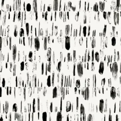 Brewster/ASP 2973-90201 Dwell Black Brushstrokes Wallpaper