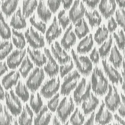 Brewster/ASP 2973-90302 Electra Grey Leopard Spot String Wallpaper> Animals & Insects