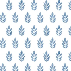 Brewster 3122-11302 Ervic Neutral Leaf Block Print Wallpaper Discount