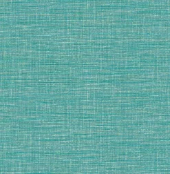 Brewster/ASP 2969-24118 Exhale Turquoise Woven Texture Wallpaper> Damask, Trellis & Geometrics