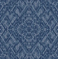 Brewster/ASP 2975-26242 Felix Indigo Geometric Wallpaper New