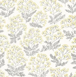 Brewster/ASP 2861-25715 Floret Yellow Floral Wallpaper> Architectural