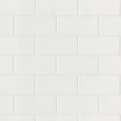 Brewster 4000-21399 Galley White Subway Tile Paintable Wallpaper Outlet