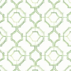 Brewster/ASP 4081-26316 Gallina Green Trellis Wallpaper> Florals