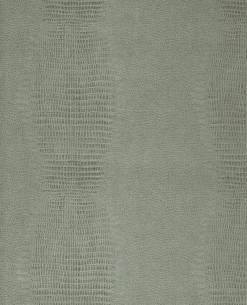 Brewster/EIJ 300574 Gharial Seafoam Croc Wallpaper New