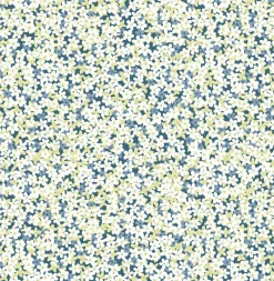 Brewster/ASP 2901-25445 Giverny Blue Miniature Floral Wallpaper Outlet