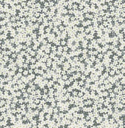 Brewster/ASP 2901-25447 Giverny Grey Miniature Floral Wallpaper Sale