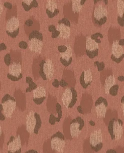 Brewster 300542 Javan Rust Leopard Wallpaper New
