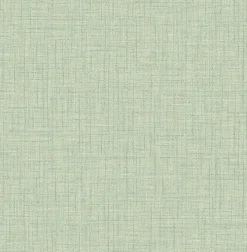 Brewster/ASP 2903-25874 Jocelyn Light Green Faux Linen Wallpaper Discount