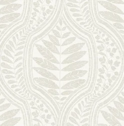 Brewster/ASP 2964-25949 Juno Beige Ogee Wallpaper> Architectural
