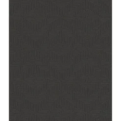 Brewster 376066 Kairo Chocolate Geometric Wallpaper Best