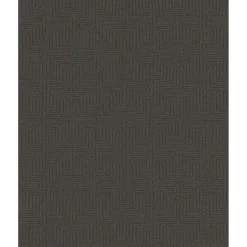 Brewster 376063 Kairo Coffee Geometric Wallpaper Online