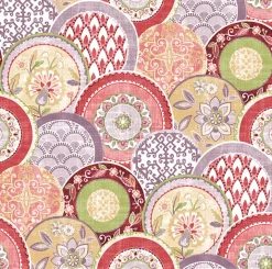 Brewster/ASP 2744-24149 Laguna Pink Plate Wallpaper Sale