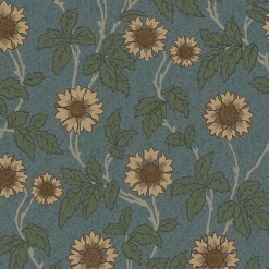 Brewster/ASP 2948-28023 Leilani Blue Floral Wallpaper Clearance