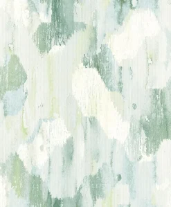 Brewster/ASP 2975-26262 Mahi Green Abstract Wallpaper> Contemporary & Modern