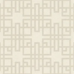 Brewster 4035-409239 Mana White Trellis Wallpaper Sale