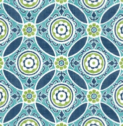 Brewster/ASP 2744-24115 Maya Teal Medallion Wallpaper> Florals