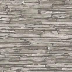 Brewster/ASP 2922-25370 McGuire Taupe Stacked Slate Wallpaper Clearance