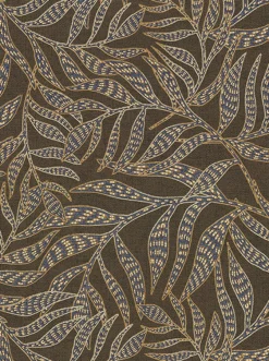 Brewster 391550 Montrose Brown Leaves Wallpaper> Architectural